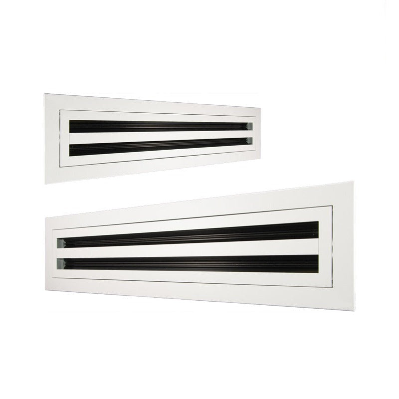 Removable Core Linear Bar Grille 2 Slot