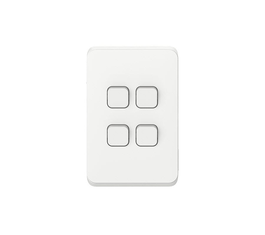 CLIPSAL Iconic Switch Series White