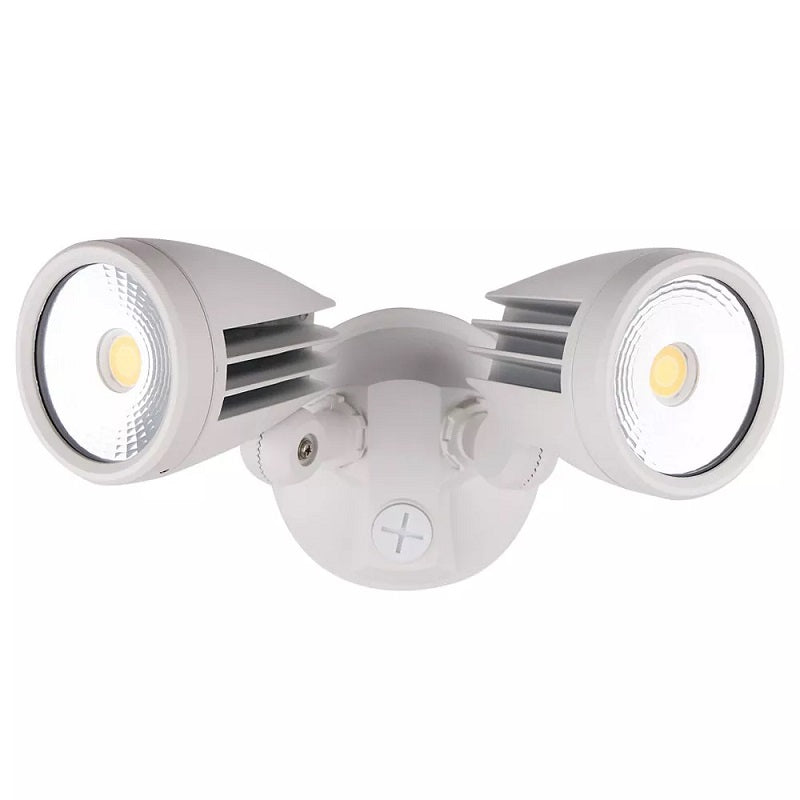 Martec Fortress II 30W Tricolour LED Security Light Double Without Sensor