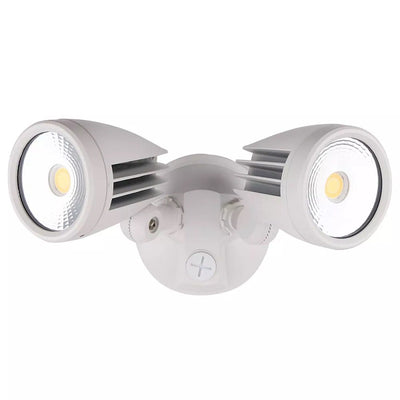 Martec Fortress II 30W Tricolour LED Security Light Double Without Sensor