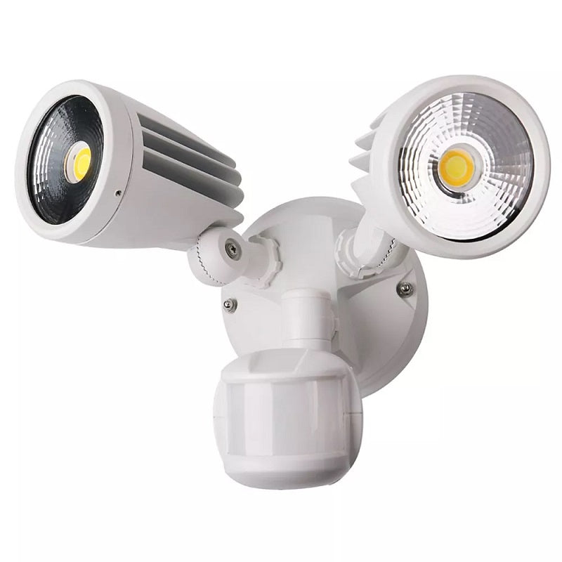 Martec Fortress II 30W Tricolour LED Security Light Double Sensor