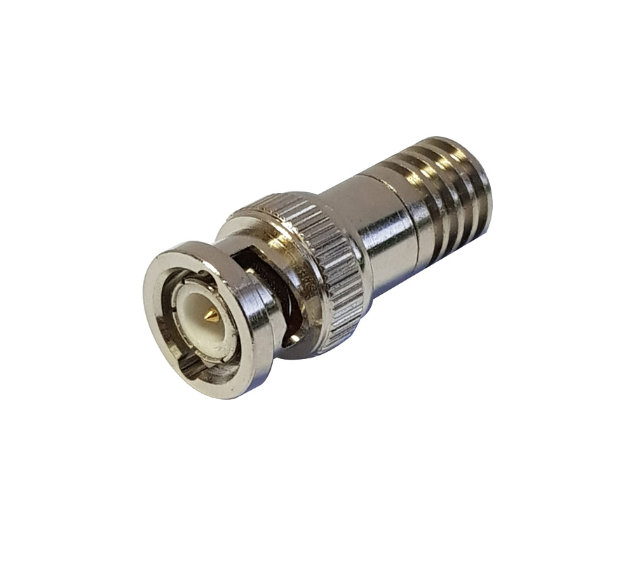 10 x RG6 Male BNC Crimp Connector