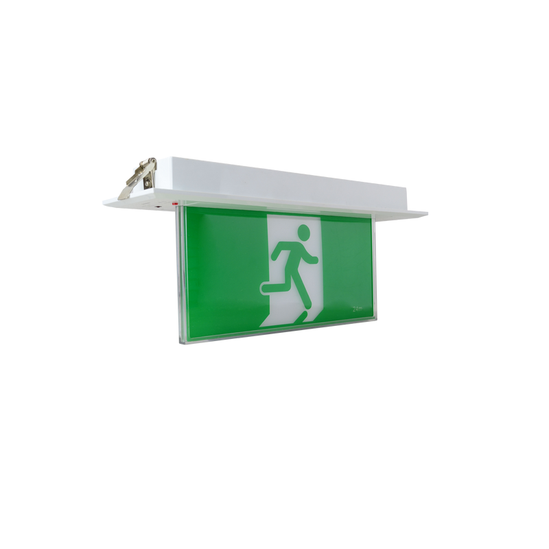 Tradelike JADE 3W LED Recessed Emergency Exit Sign – Super Cheap Electrical
