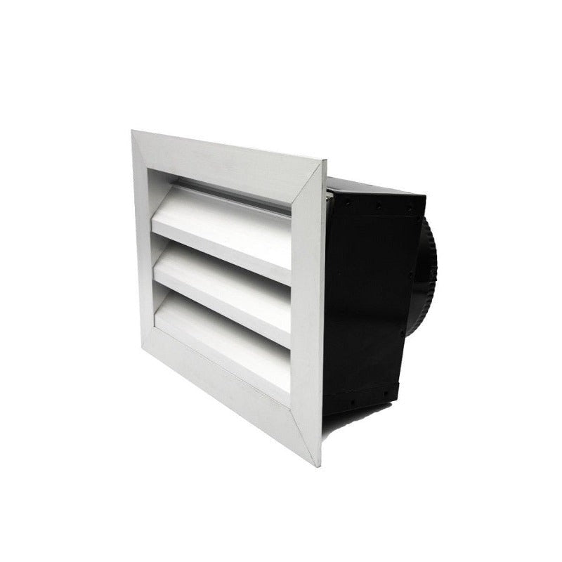 Outdoor Weatherproof Louver Box 150mm Duct – Super Cheap Electrical